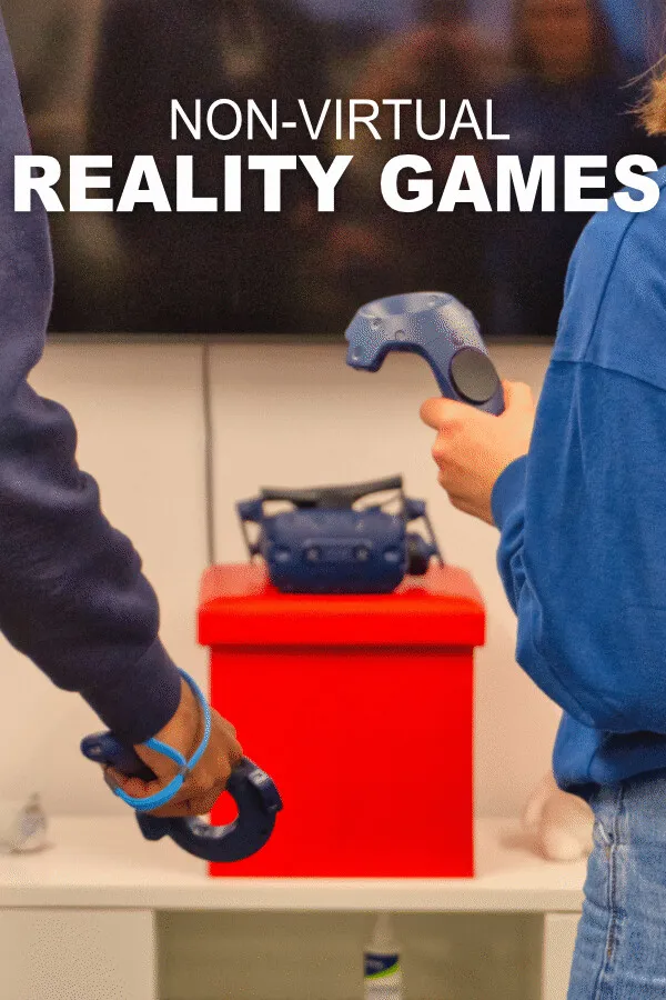 Non-Virtual Reality Games Cover Art