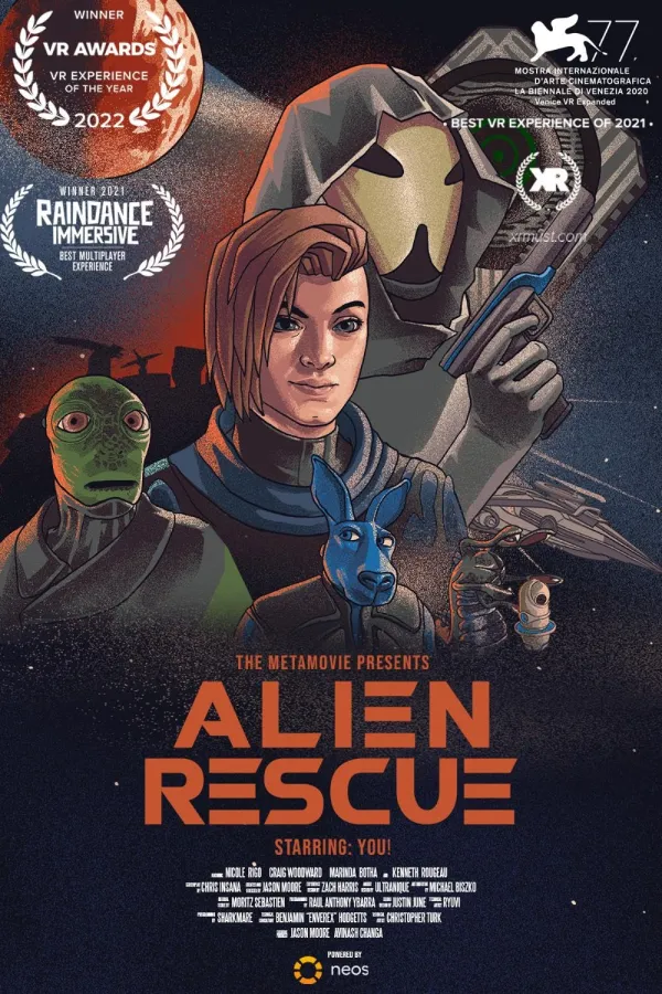 The MetaMovie Presents Alien Rescue Cover Art