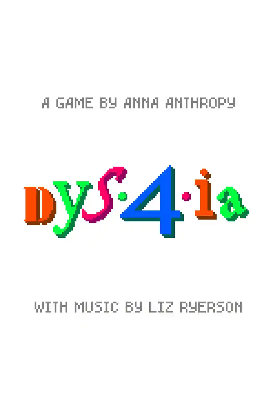 Dys4ia Cover Art